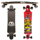 Drop Down Longboard Deck OEM Custom Wholesale Canadian Maple Dropdown Drop Down Longboard Deck