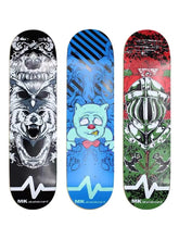 FENGYUAN 中国工場卸売 大量注文 低MOQ プロ仕様 カスタム スケートボード グラフィック プロ スケートボード デッキ