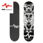 FENGYUAN Factory Wholesale Bulk Custom Printed Professional Canadian Maple Wood Skateboard Deck Multi