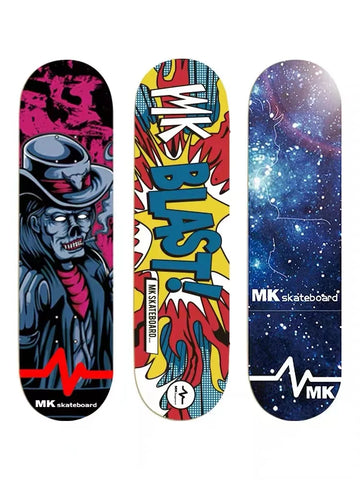 FENGYUAN Factory Wholesale Bulk Custom Skateboard Deck 100% 7 Ply Canadian Maple Pro Skateboard Deck