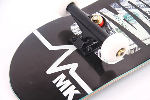 Skateboard Supplier 31*8 Inch 7 Ply Full Canadian Maple Complete Double Kick Skateboard