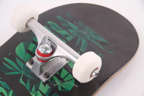 Skateboard Supplier 31*8 Inch 7 Ply Full Canadian Maple Complete Double Kick Skateboard